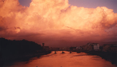 Piza sunset